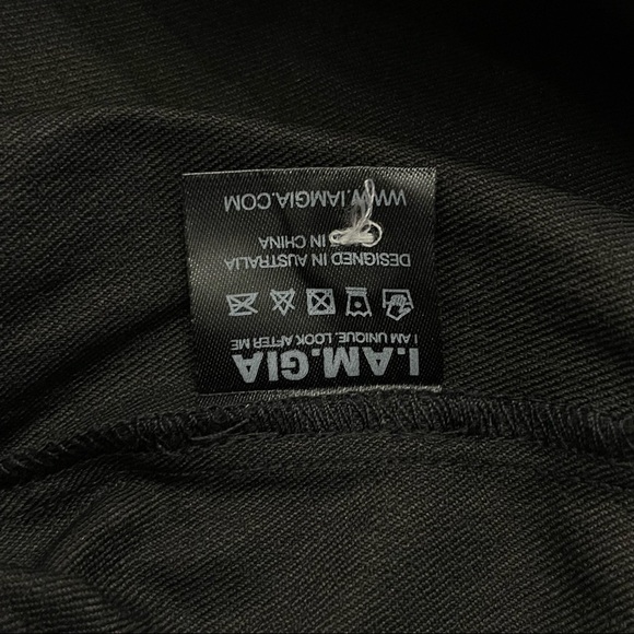 New! I.AM.GIA Cobain Cargo Black Pants Size XS - Picture 14 of 16